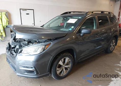 2019 Subaru Ascent Premium z USA, uszkodzony, nr VIN 4S4WMAFD7K3428448